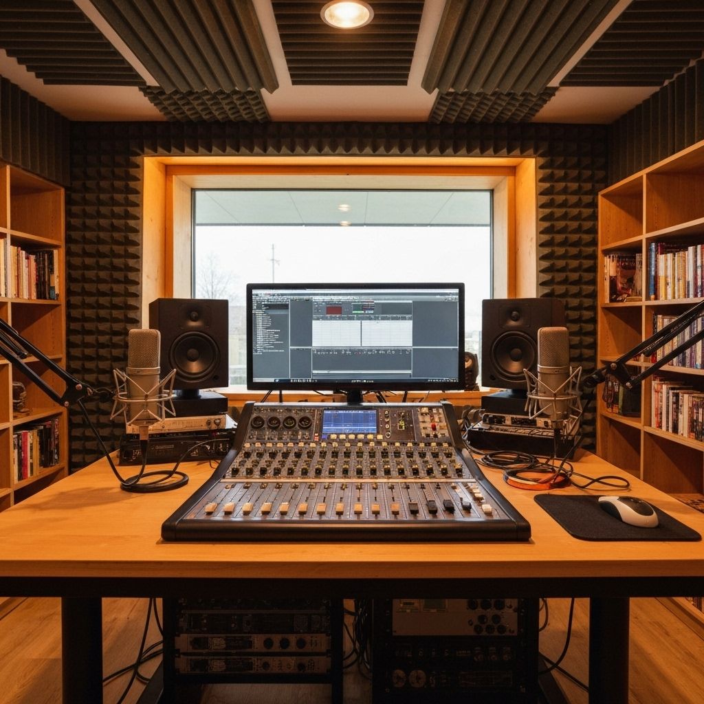 Professional Video Podcast Studio